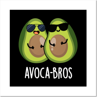 Avoca-bros Cute Avocado Pun Posters and Art